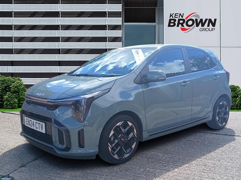 Kia Picanto 1.0 Gt Line Hatchback Amt EN24CTV Green #6