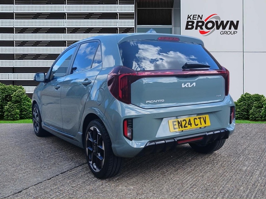 Kia Picanto 1.0 Gt Line Hatchback Amt EN24CTV Green #2