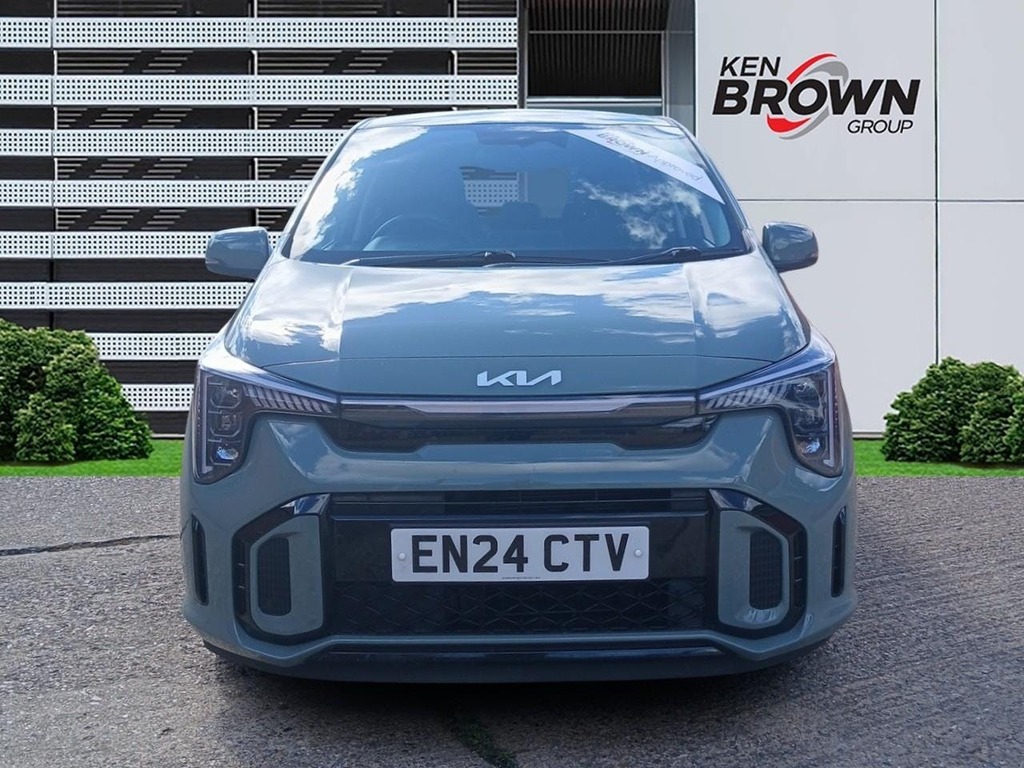 Kia Picanto 1.0 Gt Line Hatchback Amt EN24CTV Green #4
