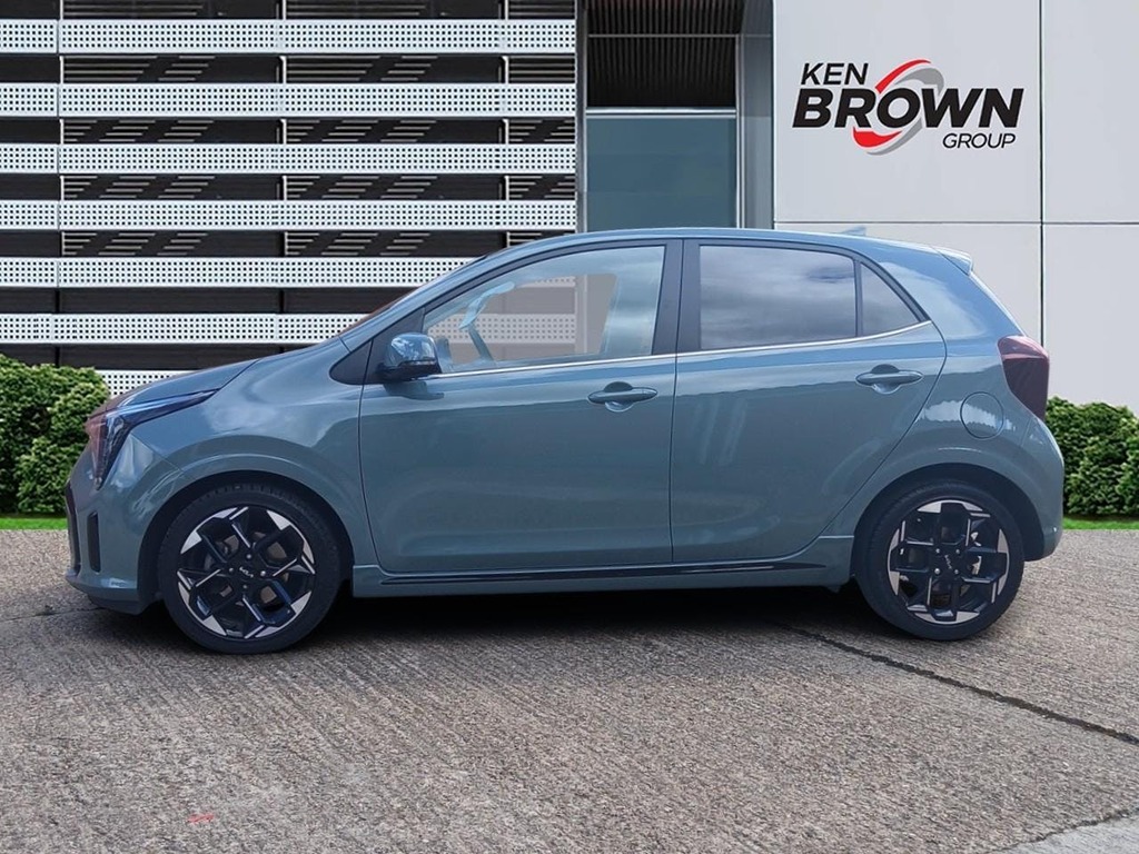 Kia Picanto 1.0 Gt Line Hatchback Amt EN24CTV Green #3