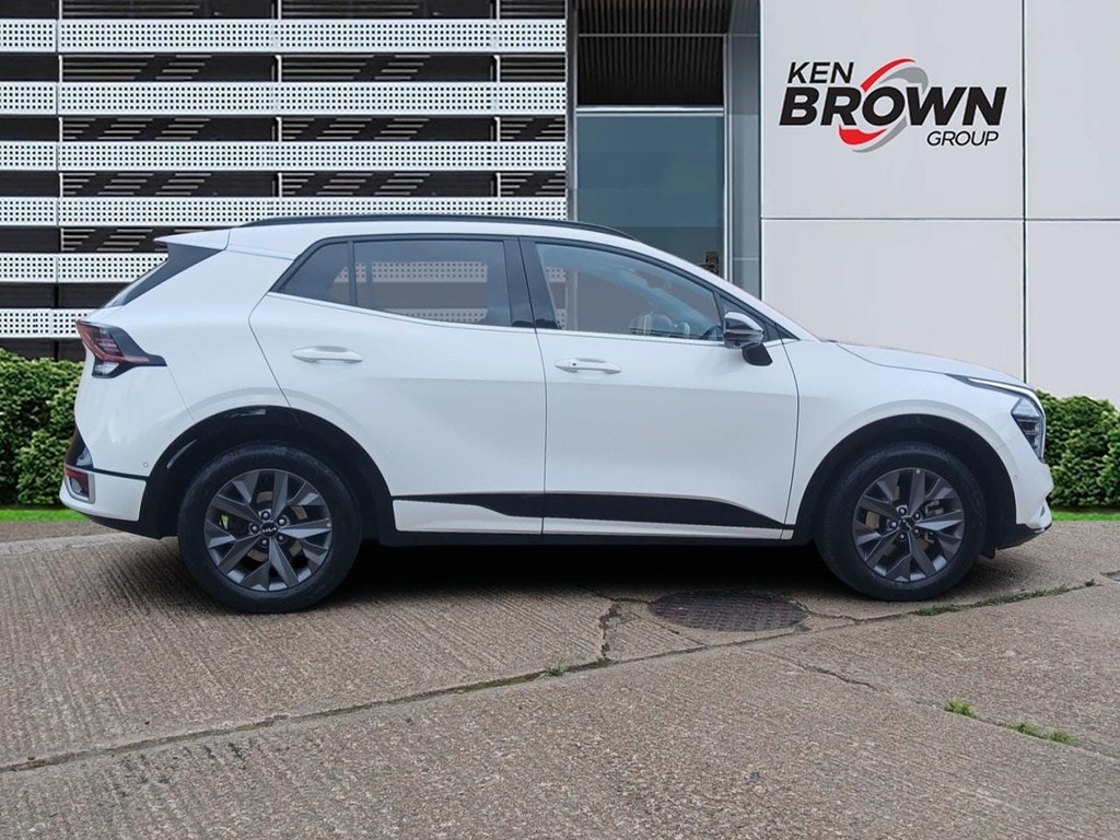 Kia Sportage 1.6 H T Gdi Gt Line S Suv Hybrid LN75PLU White #5