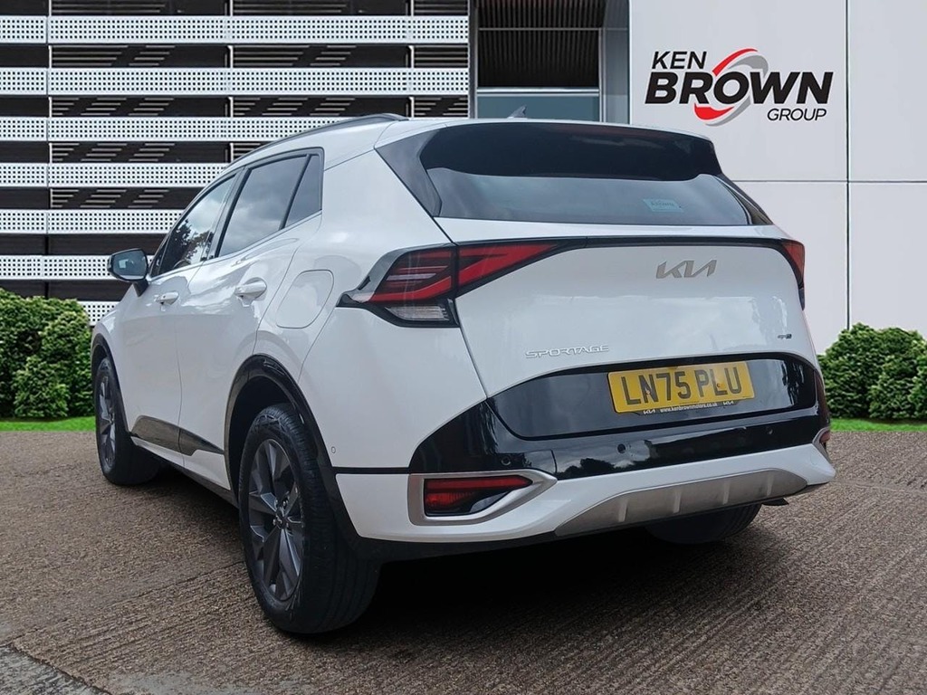Kia Sportage 1.6 H T Gdi Gt Line S Suv Hybrid LN75PLU White #2
