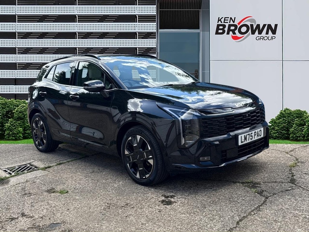 Kia Sportage 1.6 H T Gdi Gt Line S Suv Hybrid Black