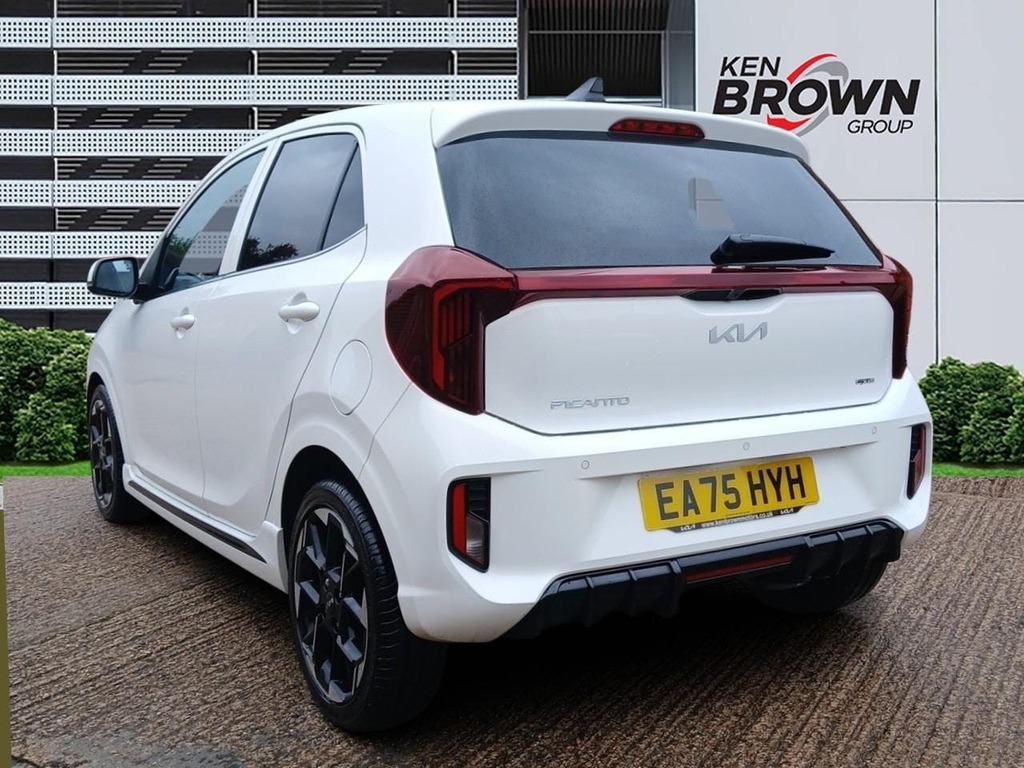 Kia Picanto 1.0 Gt Line Hatchback Amt EA75HYH White #2