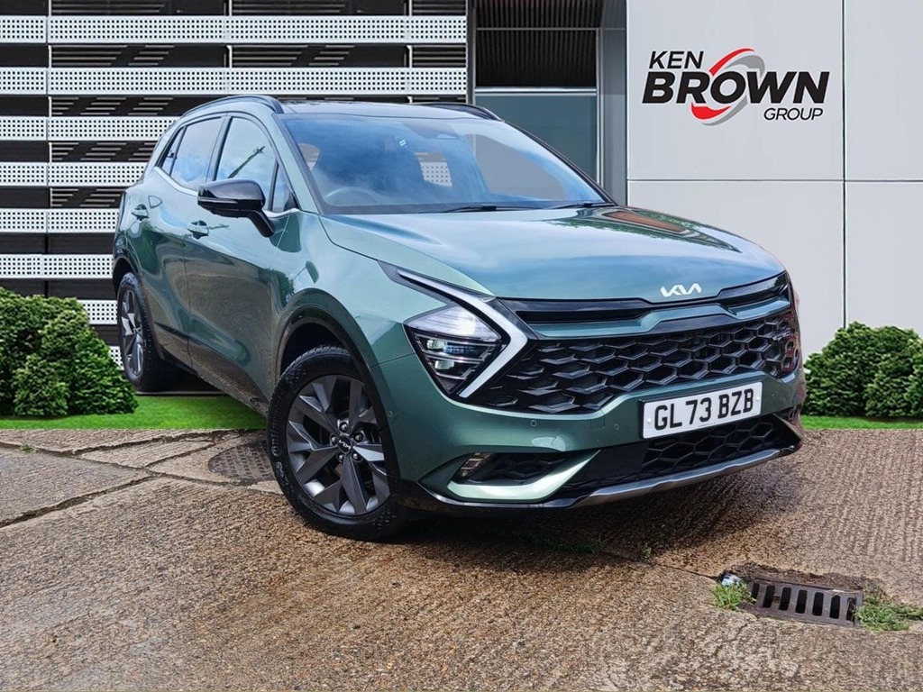 Kia Sportage 1.6 H T Gdi Gt Line S Suv Hybrid Green