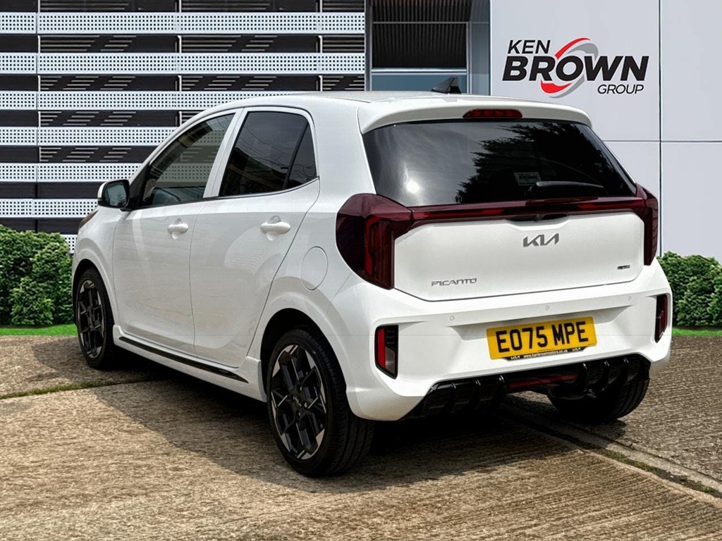 Kia Picanto 1.0 Gt Line Hatchback Amt EO75MPE White #2