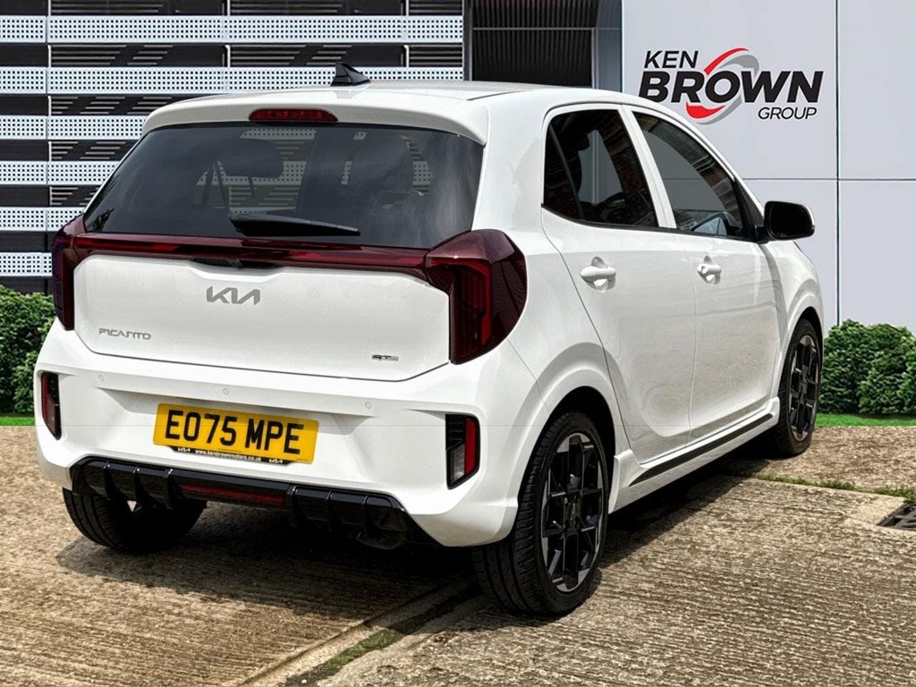 Kia Picanto 1.0 Gt Line Hatchback Amt EO75MPE White #5