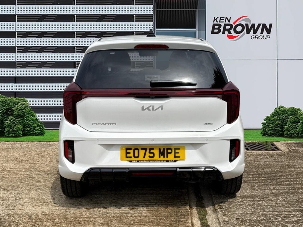 Kia Picanto 1.0 Gt Line Hatchback Amt EO75MPE White #6