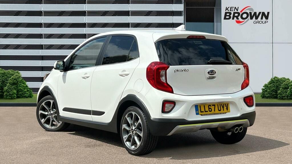 Kia Picanto 1.25 X Line Hatchback White #4