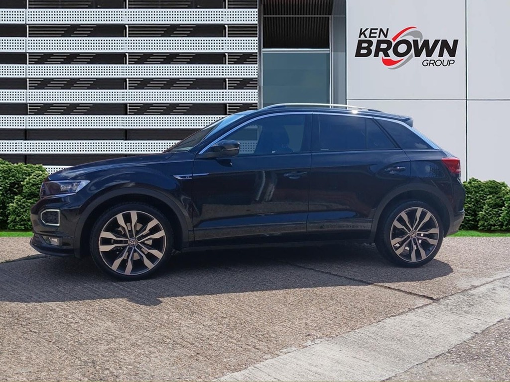 Volkswagen T-Roc 1.5 Tsi Gpf Evo R Line Suv Dsg EK19VCO Black #3