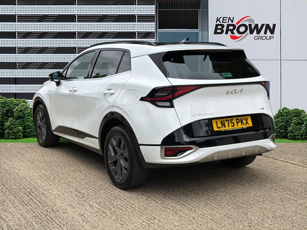Kia Sportage 1.6 H T Gdi Gt Line S Suv Hybrid LN75PKX White #2
