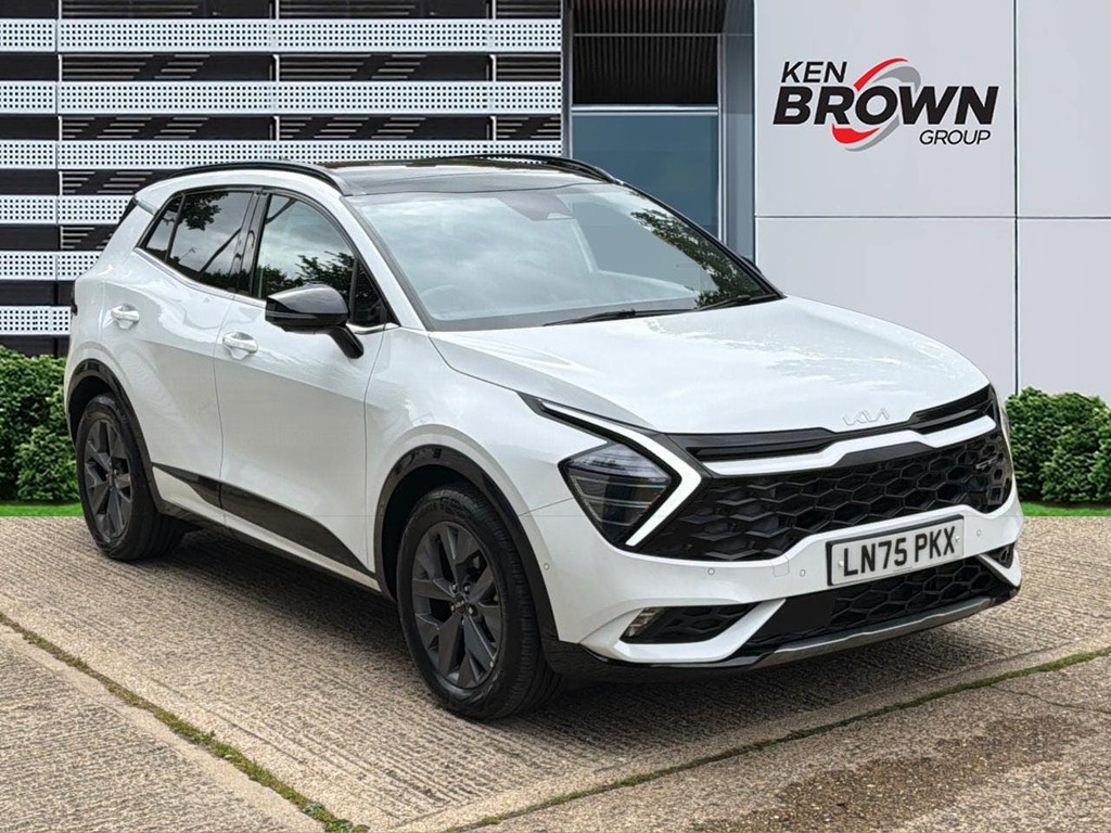 Kia Sportage 1.6 H T Gdi Gt Line S Suv Hybrid White