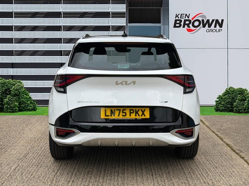 Kia Sportage 1.6 H T Gdi Gt Line S Suv Hybrid LN75PKX White #6
