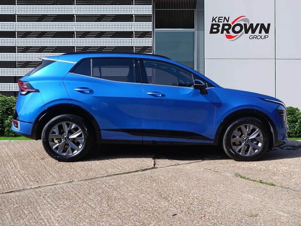 Kia Sportage 1.6 H T Gdi Gt Line S Suv Hybrid LN75PNF Blue #5