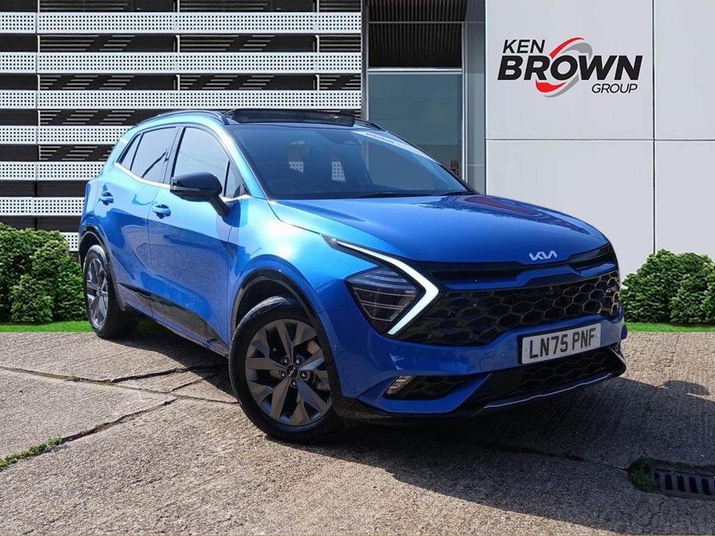 Kia Sportage 1.6 H T Gdi Gt Line S Suv Hybrid Blue