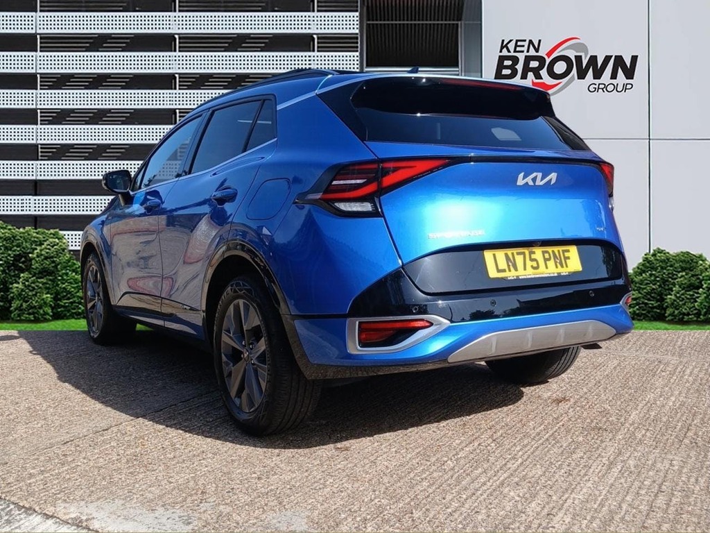 Kia Sportage 1.6 H T Gdi Gt Line S Suv Hybrid LN75PNF Blue #2