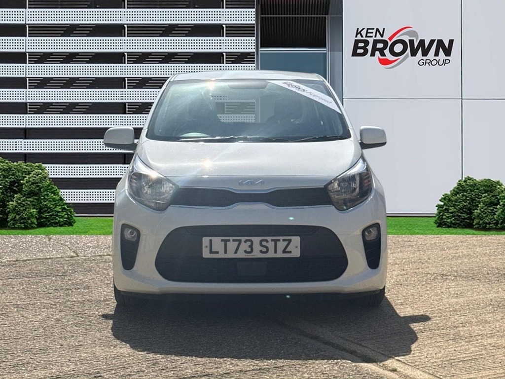 Kia Picanto 1.0 Dpi 2 Hatchback LT73STZ White #4