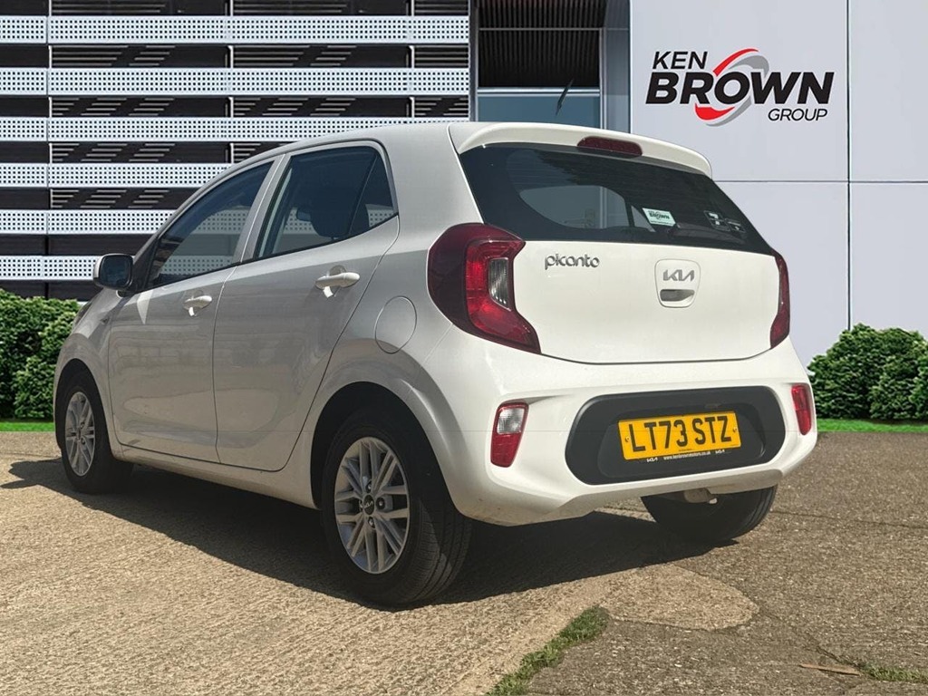 Kia Picanto 1.0 Dpi 2 Hatchback LT73STZ White #2