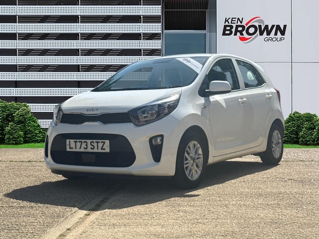 Kia Picanto 1.0 Dpi 2 Hatchback LT73STZ White #6
