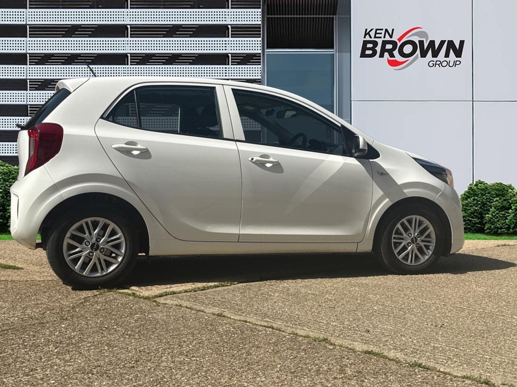 Kia Picanto 1.0 Dpi 2 Hatchback LT73STZ White #5