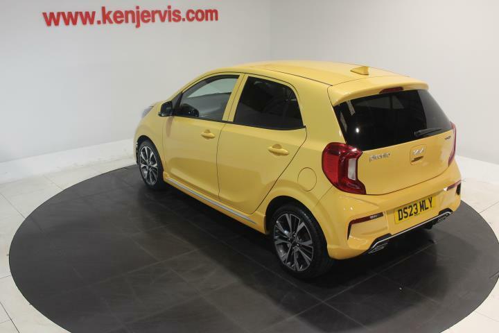 Kia Picanto 1.0 Dpi Gt-line Hatchback Amt Euro 6 S DS23MLY Yellow #4