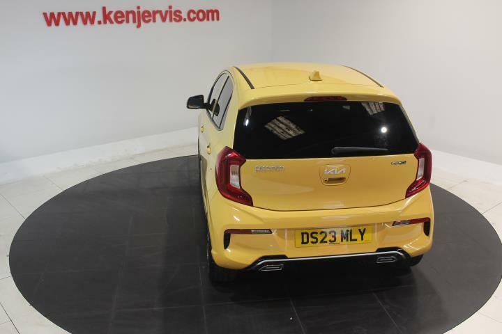 Kia Picanto 1.0 Dpi Gt-line Hatchback Amt Euro 6 S DS23MLY Yellow #5