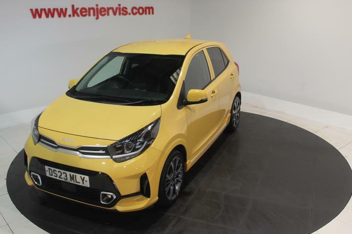 Kia Picanto 1.0 Dpi Gt-line Hatchback Amt Euro 6 S DS23MLY Yellow #2