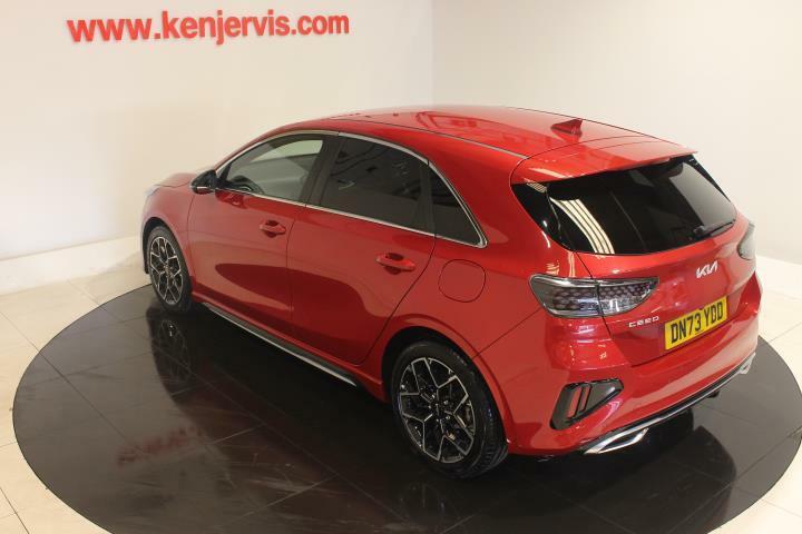 Kia Ceed 1.5 T-gdi Gt-line Hatchback Euro DN73YDD Red #4