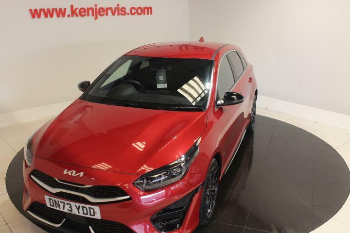 Kia Ceed 1.5 T-gdi Gt-line Hatchback Euro DN73YDD Red #2