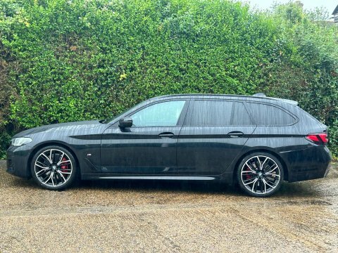 BMW 5 Series 520D M Sport AP70YBC Black #4