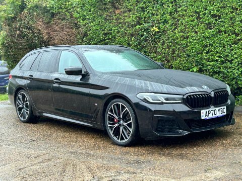 BMW 5 Series 520D M Sport Black