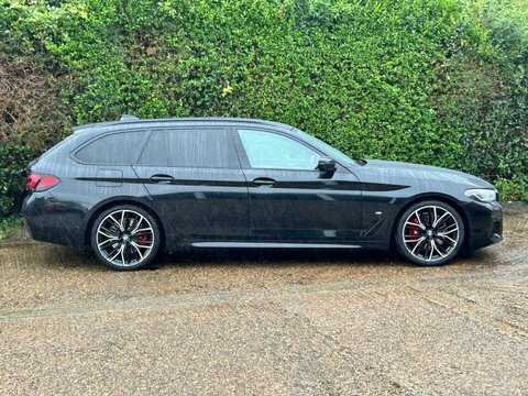 BMW 5 Series 520D M Sport AP70YBC Black #3