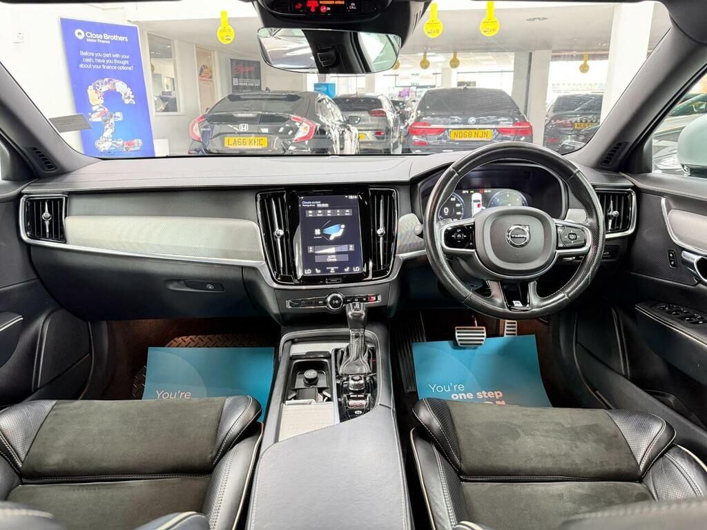 Volvo S90 2.0 D4 R-design Euro 6 Ss HX68OPK Black #2
