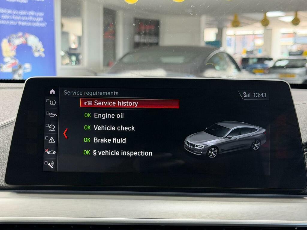 BMW 6 Series Gran Turismo 3L M Sport White #64