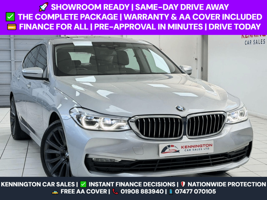 BMW 6 Series Gran Turismo 3.0 630D Se Gt Euro 6 Ss Silver
