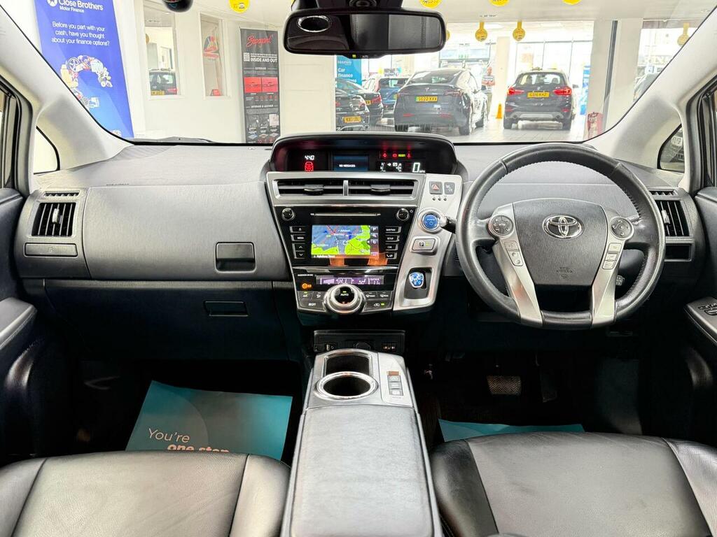 Toyota Prius+ 1.8 Vvt-h Excel Cvt Euro 6 Ss MH19ZYU Black