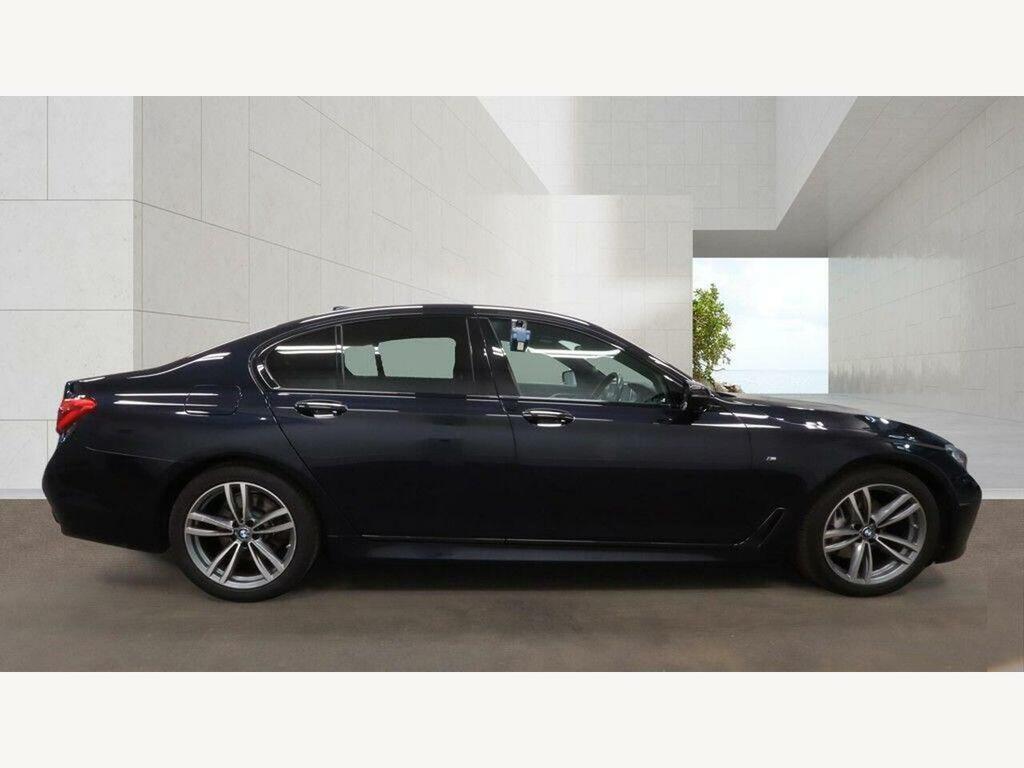 BMW 7 Series 3.0 730D M Sport Euro 6 Ss Black #4