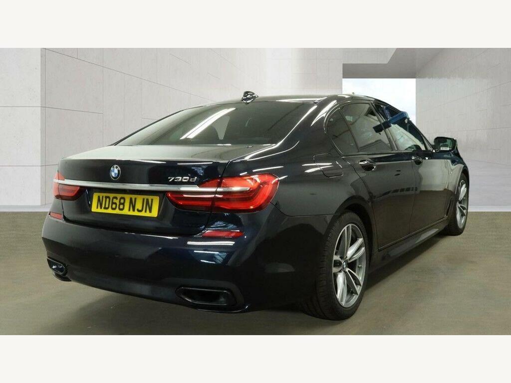 BMW 7 Series 3.0 730D M Sport Euro 6 Ss Black #5