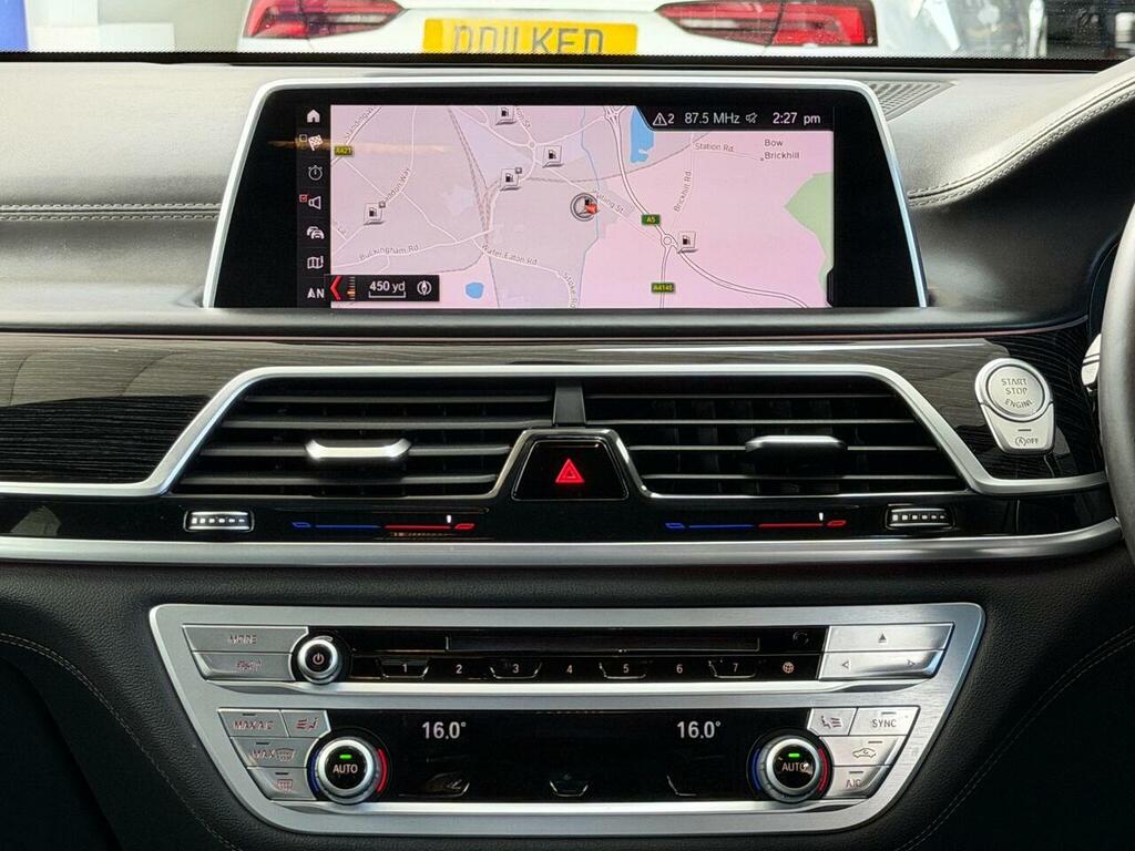 BMW 7 Series 3.0 730D M Sport Euro 6 Ss Black #3