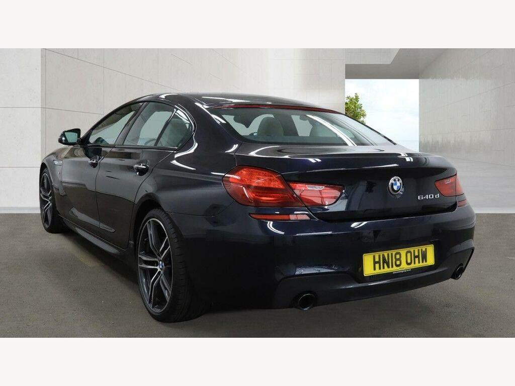 BMW 6 Series Gran Coupe 3.0 640D M Sport Euro 6 Ss Black #2