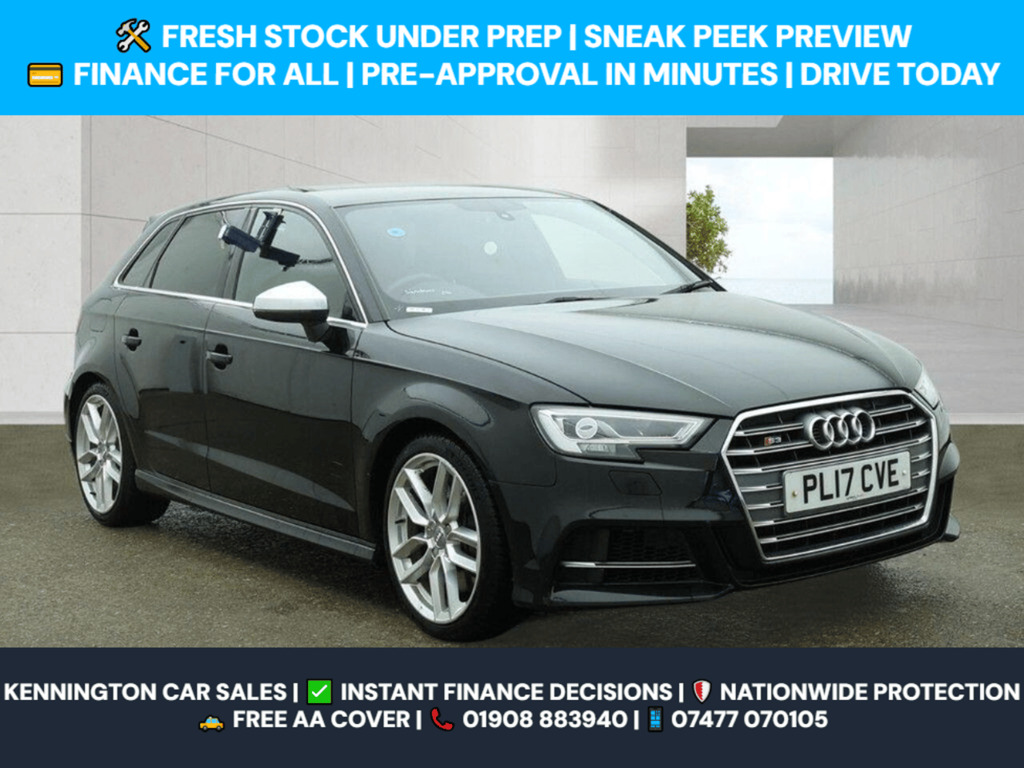 Audi S3 2.0 Tfsi Sportback Quattro Euro 6 Ss Black