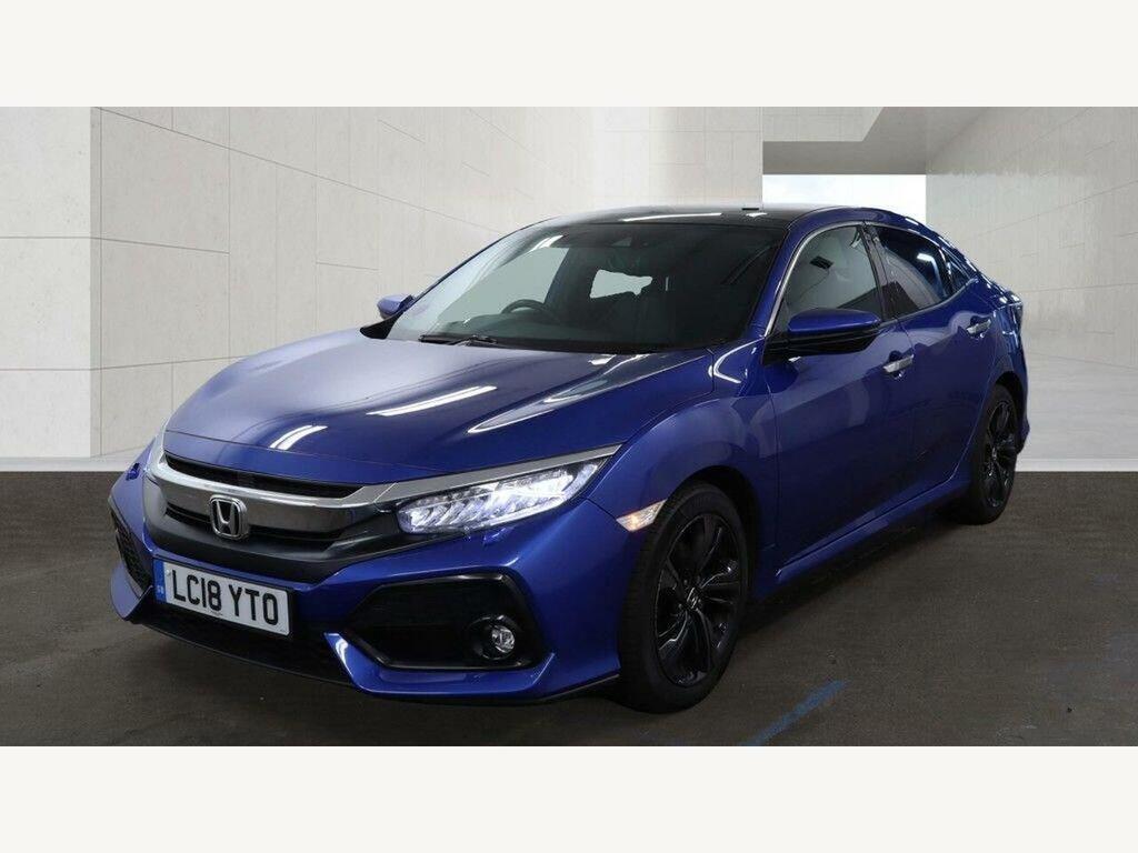 Honda Civic 1.5 Vtec Turbo Gpf Prestige Cvt Euro 6 Ss Blue