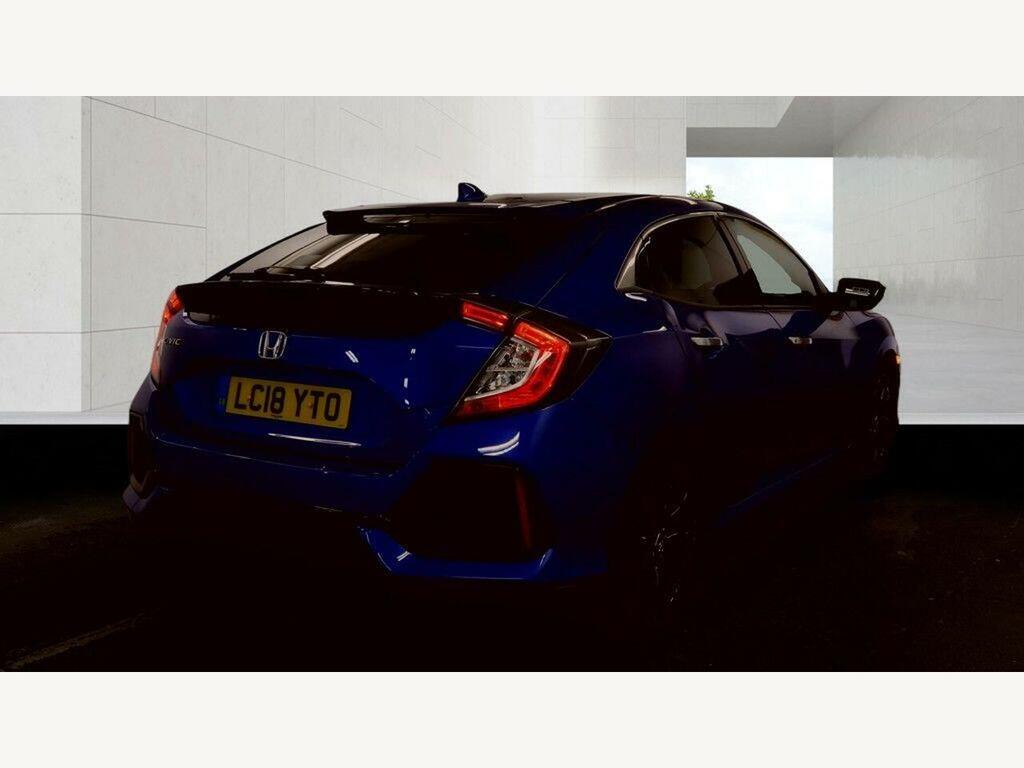 Honda Civic 1.5 Vtec Turbo Gpf Prestige Cvt Euro 6 Ss Blue #5