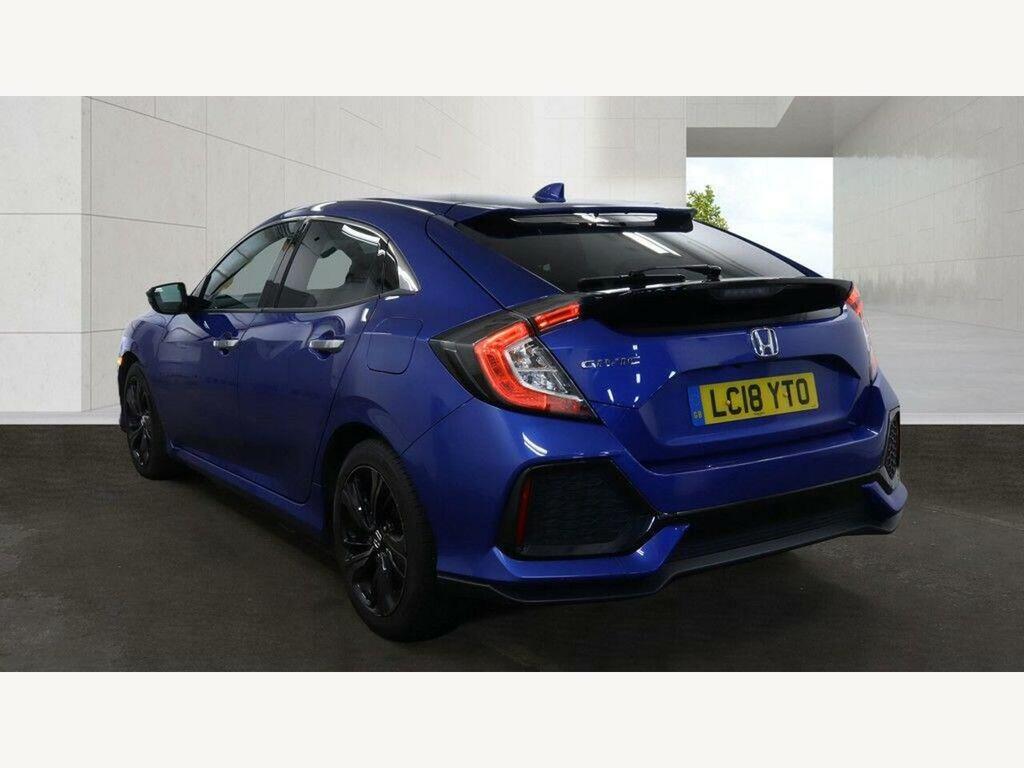 Honda Civic 1.5 Vtec Turbo Gpf Prestige Cvt Euro 6 Ss Blue #2