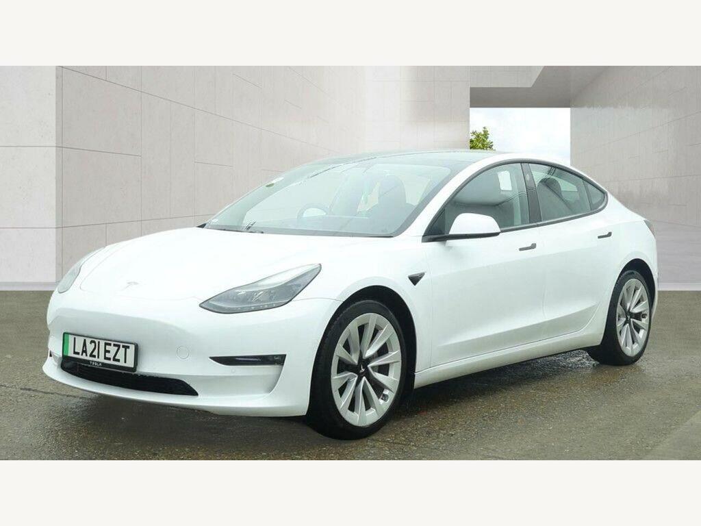 Tesla Model 3 Dual Motor Long Range 4Wde White #2