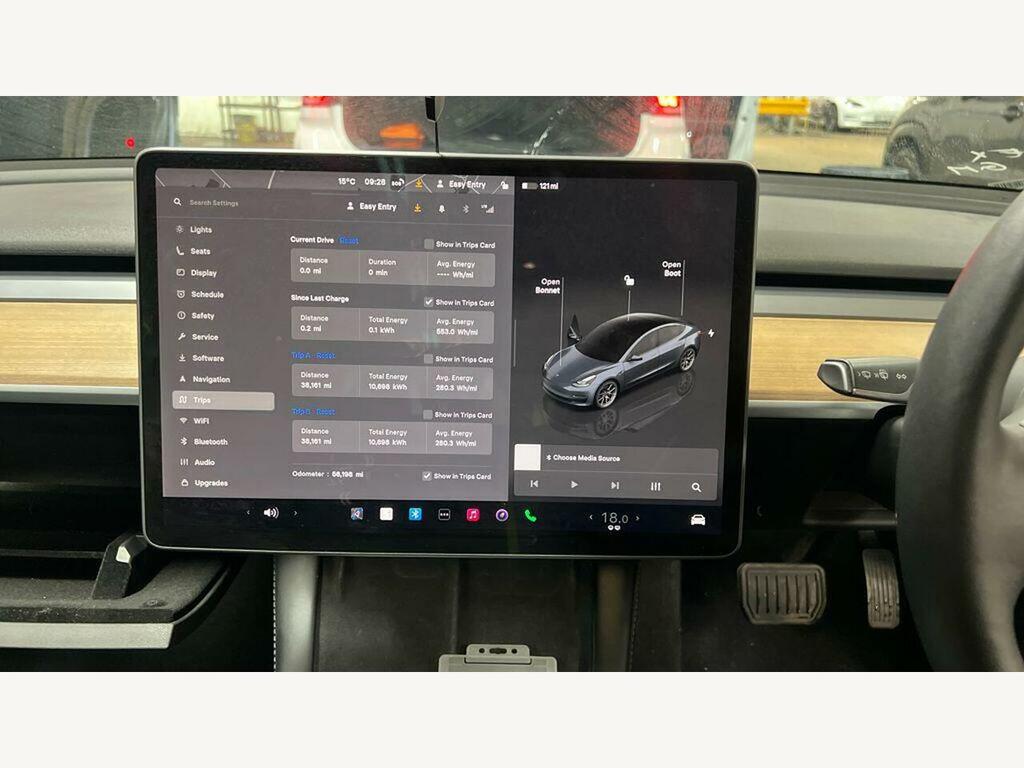 Tesla Model 3 Long Range Awd Blue #10