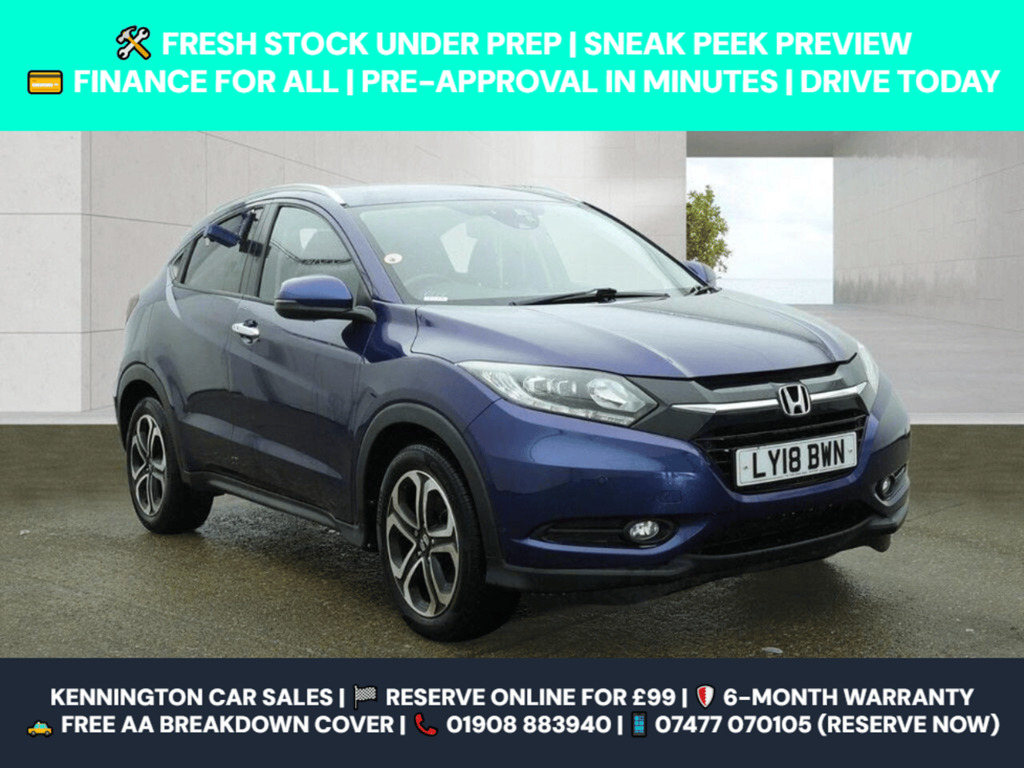 Honda Hr-V 1.5 I-vtec Ex Euro 6 Ss Blue