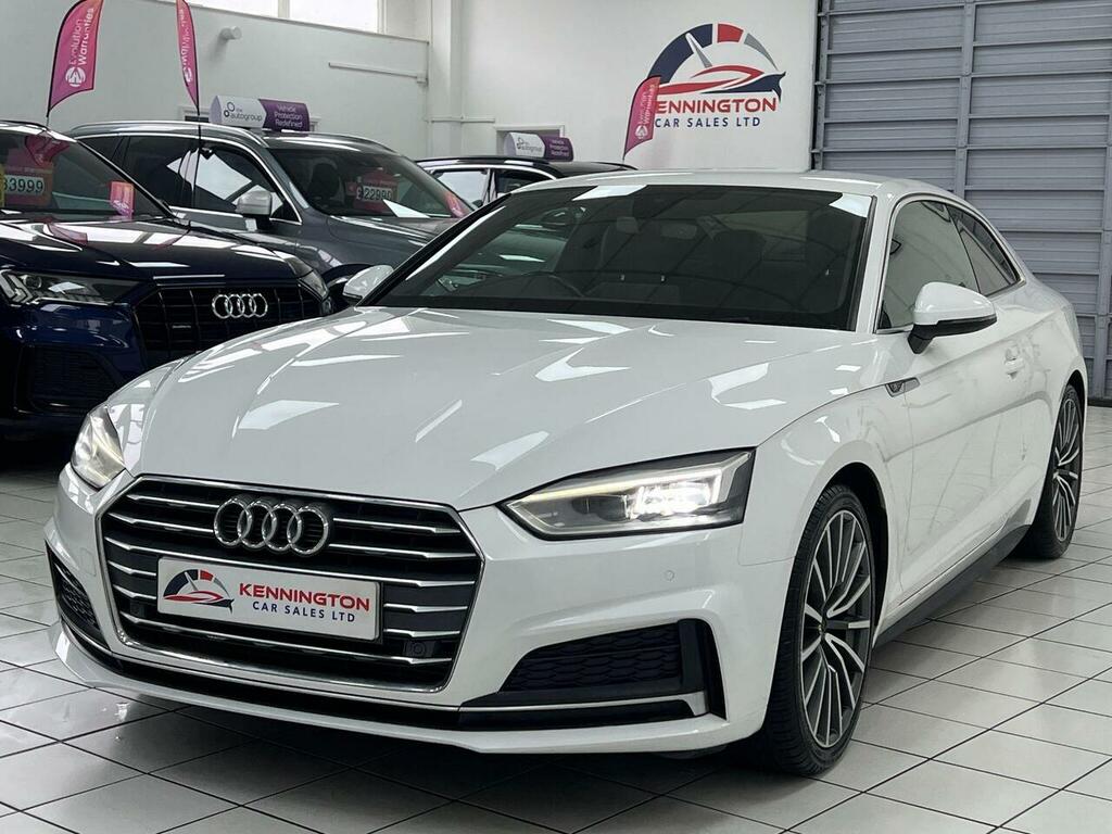 Audi A5 2.0 Tfsi S Line S Tronic Euro 6 Ss White #6