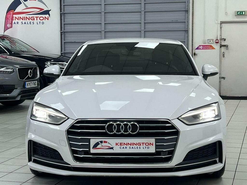 Audi A5 2.0 Tfsi S Line S Tronic Euro 6 Ss White #5