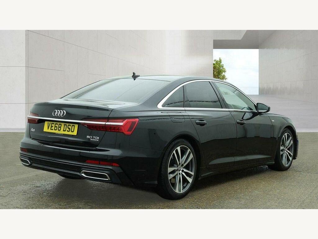 Audi A6 Saloon 3.0 Tdi V6 50 S Line Tiptronic Quattro Euro 6 Ss Black #5